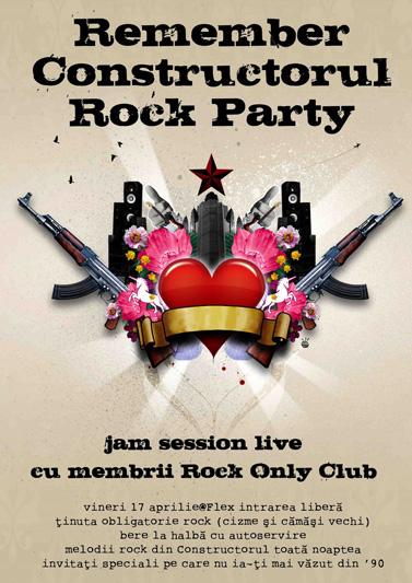 poze petrecere rock in clubul flex din arad