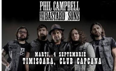 poze phil campbell motorhead and the bastard sons live capcana