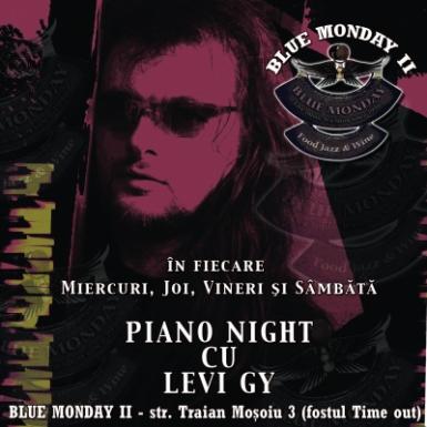 poze piano night cu levi gy in blue monday ii