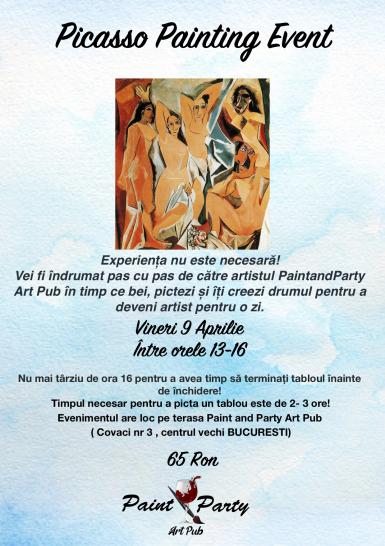 poze picasso paintimng event 