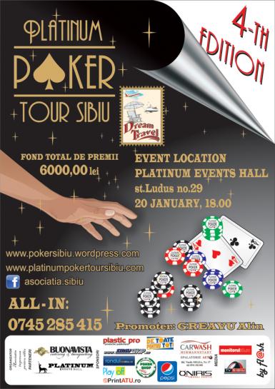 poze platinum poker tour sibiu