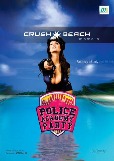 poze police academy party la crush beach