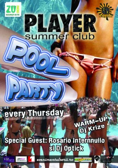 poze pool party player summer club