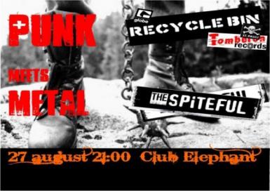 poze punk meets metal in club elephant din bucuresti