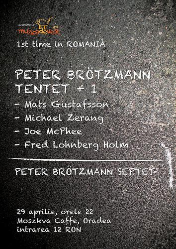 poze  pure madness peter brotzmann la oradea