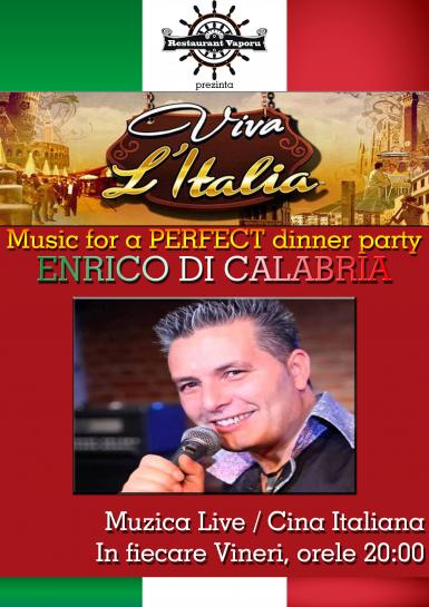 poze recital enrico di calabria for a perfect italian dinner party 