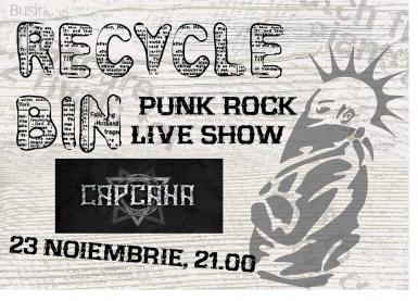 poze recycle bin ska punk show live in capcana