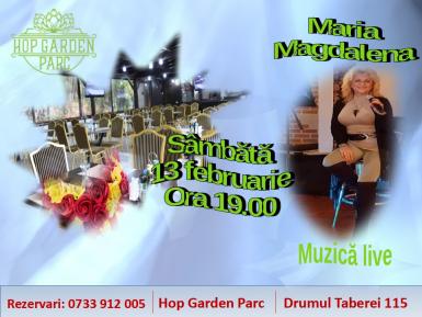 poze romantic live music cu maria magdalena la hop garden parc