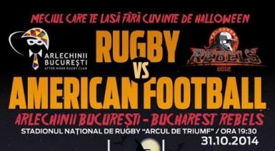 poze rugby vs fotbal american