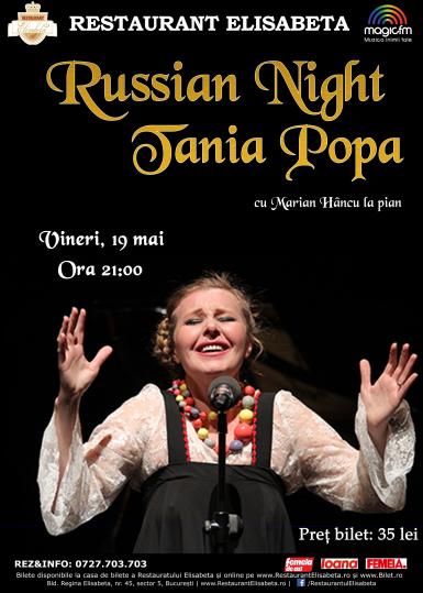 poze russian night concert tania popa band