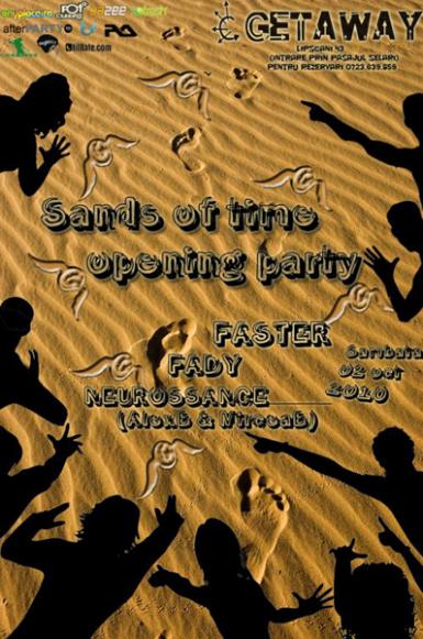 poze sands of time opening party la club getaway din bucuresti