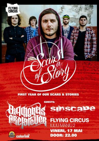 poze scars of a story concert aniversar in flying circus pub