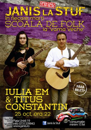 poze scoala de folk cu iulia em si titus constantin