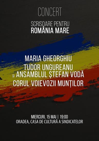 Scrisoare pentru România MARE