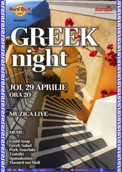 poze seara greceasca la hard rock cafe din bucuresti