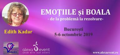 poze seminar bucuresti emotiile si boala cu edith kadar