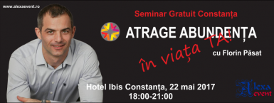 poze seminar gratuit constanta atrage abundenta in viata ta 