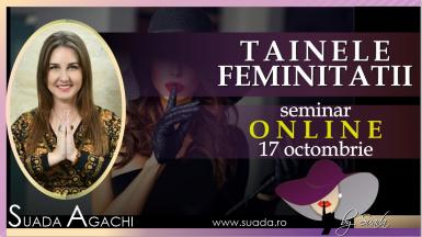 poze seminar online tainele feminitatii