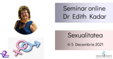 poze sexualitatea cu dr edith kadar seminar online 2021