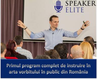 poze speaker elite i training de public speaking cu andy szekely