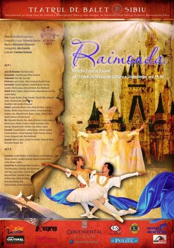 poze spectacol de balet raymonda sibiu