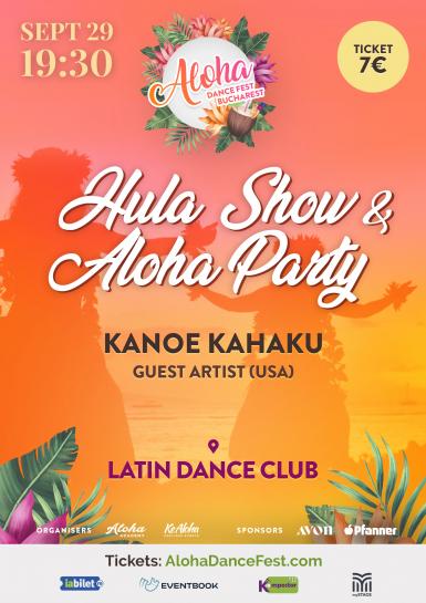 poze spectacol de hula petrecere aloha in latin club 