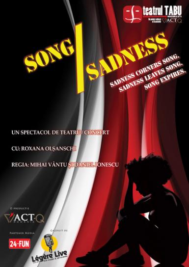 poze spectacol de teatru concert song sadness la teatrul tabu