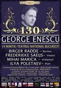 poze spectacol omaginal george enescu