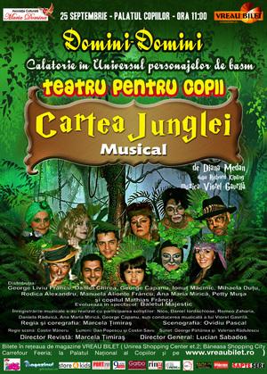 poze spectacolul cartea junglei la palatul national al copiilor