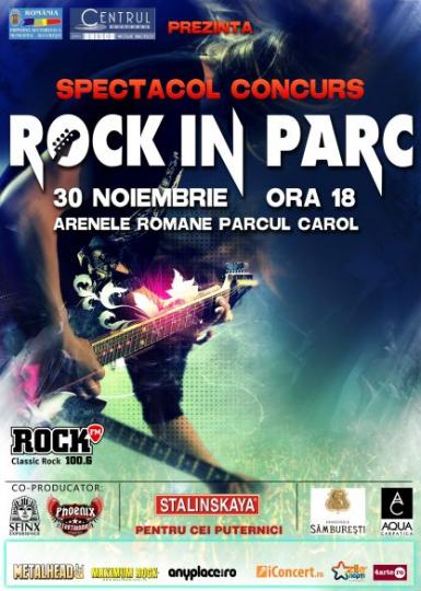 poze spectacolul concurs rock in parc la arenele romane