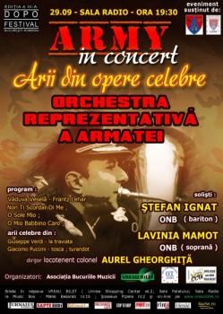 poze stagiunea army in concert la bucuresti