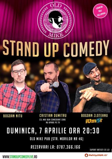 poze stand up comedy bucuresti duminica 7 aprilie