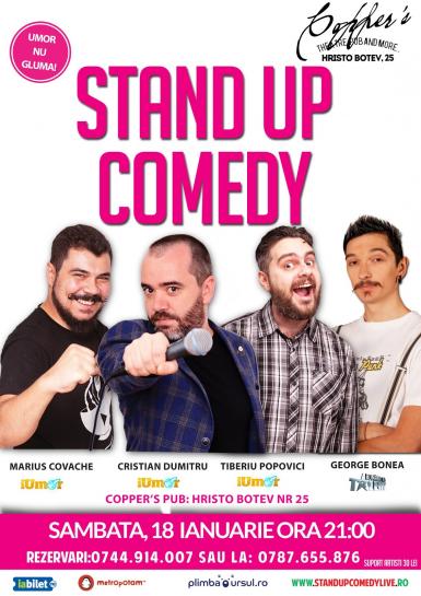 poze stand up comedy bucuresti sambata 18 ianuarie 2020