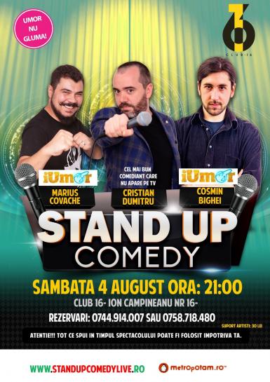 poze stand up comedy bucuresti sambata 4 august