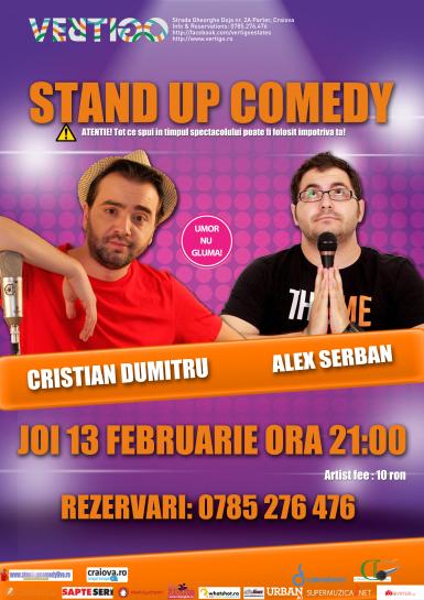 poze stand up comedy craiova joi 13 februarie
