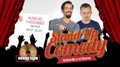 poze stand up comedy cu natanticu si mane