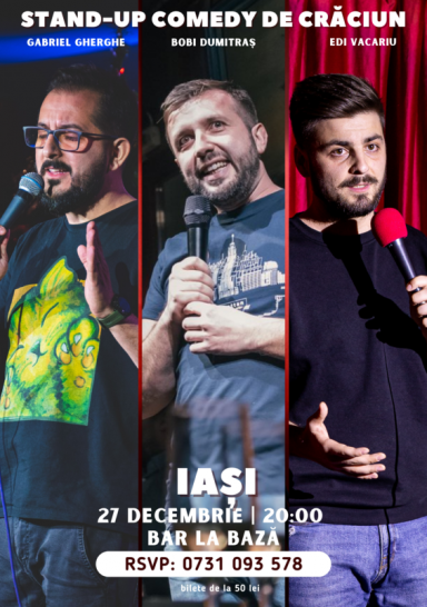 poze stand up comedy de craciun