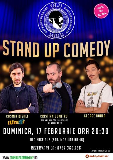 poze stand up comedy duminica seara in bucuresti 17 februarie 2019 