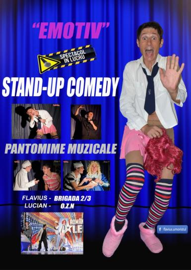 poze stand up comedy in fagaras cover club