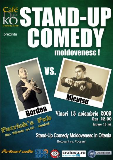 poze stand up comedy moldovenesc
