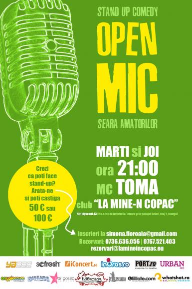 poze stand up comedy open mic