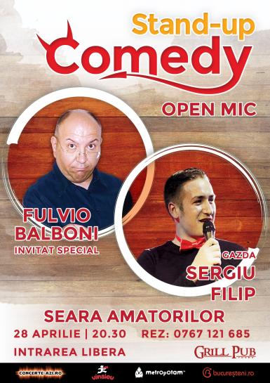 poze stand up comedy open mic seara amatorilor