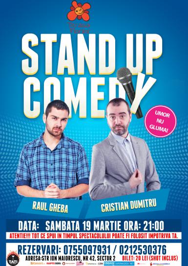 poze stand up comedy sambata 19 martie bucuresti