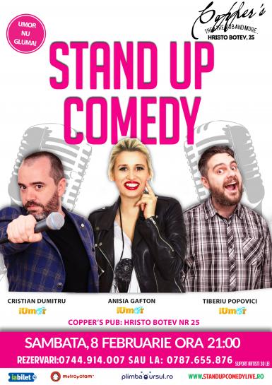 poze stand up comedy show ul de sambata seara