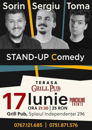 poze stand up comedy summer show grill pub