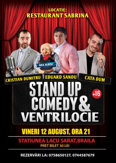 poze stand up comedy ventrilocie vineri 12 august braila