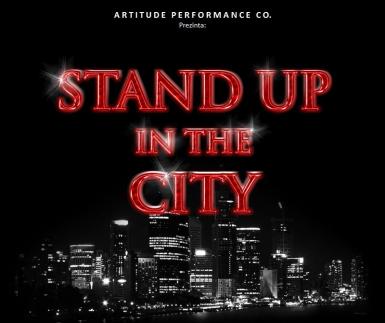 poze stand up in the city