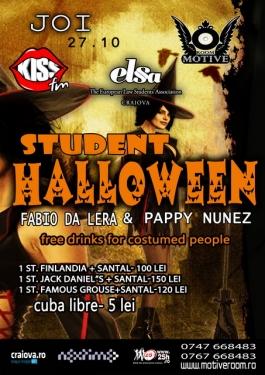 poze student halloween party