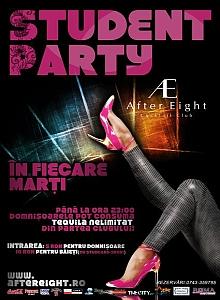 poze student party in club after eight cluj