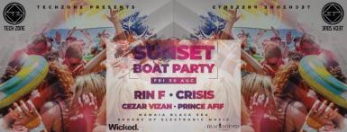 poze sunset boat party by techzone